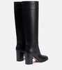 Santiago knee-high leather boots