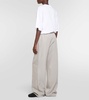 Jugi mid-rise silk wide-leg pants