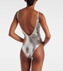 Metallic swimsuit