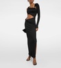 Callisto Trinity cutout maxi dress 