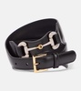 Gucci Horsebit embellished leather belt