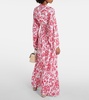 Wisdom floral wrap dress