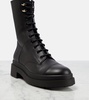 Nari leather mid-calf boots