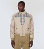 x Pendleton cotton-blend bomber jacket