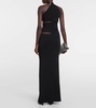 Dione cutout jersey maxi dress