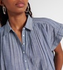 Normandy striped cotton blouse