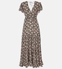 Delicia floral maxi dress