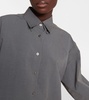 Dela cotton poplin shirt