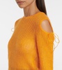 Greta mohair-blend top