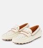 Gommino studded leather moccasins