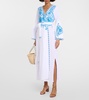 Romilly cotton and linen kaftan