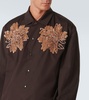 Embroidered cotton shirt