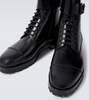 Buloko leather combat boots