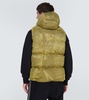 Trompe-l'oeil down vest