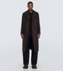 New Bell double-breasted wool coat