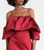 Dorina ruffled gown