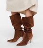 Hansen 85 suede knee-high boots