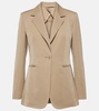 Sandalo wool and mohair blazer