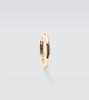 14kt gold single hoop earring