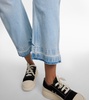 High-rise boyfriend jeans