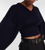 Pomez cropped wool sweater