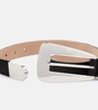 Lucca calf hair belt