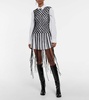 Fringed woven top