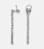 Savannah Milli 18kt white gold earrings with diamonds