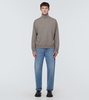 Wool turtleneck sweater