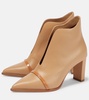 Clara leather ankle boots