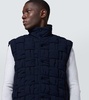 Intrecciato ripstop vest