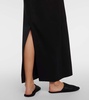 Ward wool and silk maxi dress