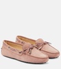 Suede loafers