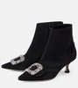 Baylow embellished suede ankle boots