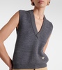 Wool sweater vest