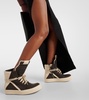 Geobasket suede high-top sneakers