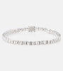 18kt white gold bracelet with diamonds