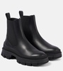 Hevea leather Chelsea boots