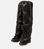 Bowe leather over-the-knee boots