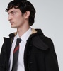 Wool-blend duffel coat