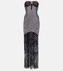 Liv fringed maxi dress