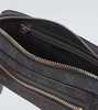 Web Stripe GG Canvas leather-trimmed belt bag