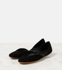 Gemma suede ballet flats