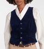 Cotton corduroy vest