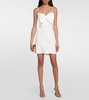 Bridal Libby satin minidress