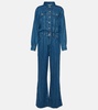 Western denim jumpsuit