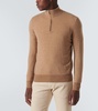 Roadster cashmere half-zip sweater