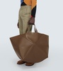 Puzzle Fold Extra Large leather tote bag