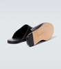 Intrecciato Leather Slippers