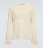 Cotton and wool sweater